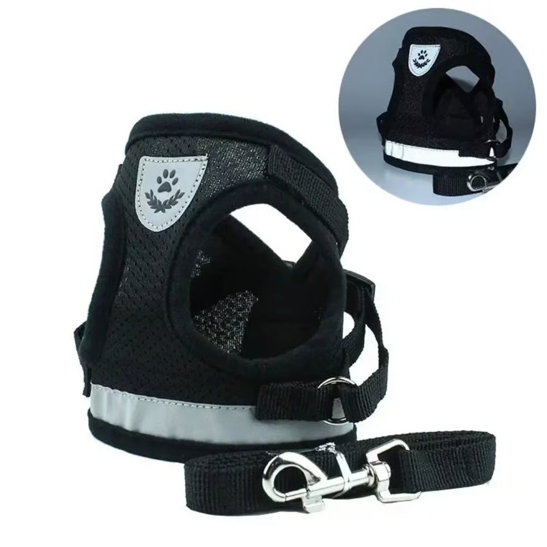 Adjustable Breathable Luminous Purrfect Feline Freedom Harness