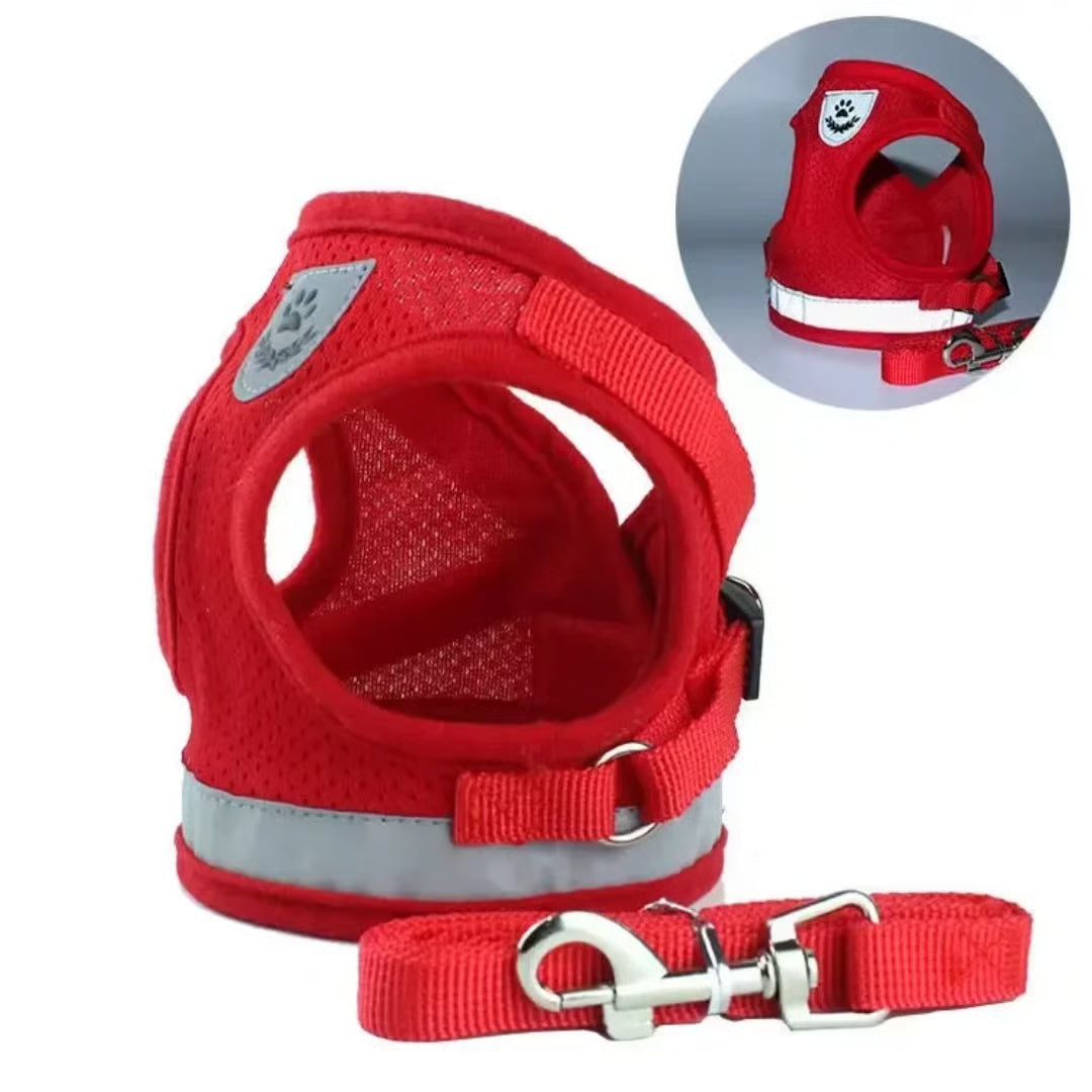 Adjustable Breathable Luminous Purrfect Feline Freedom Harness